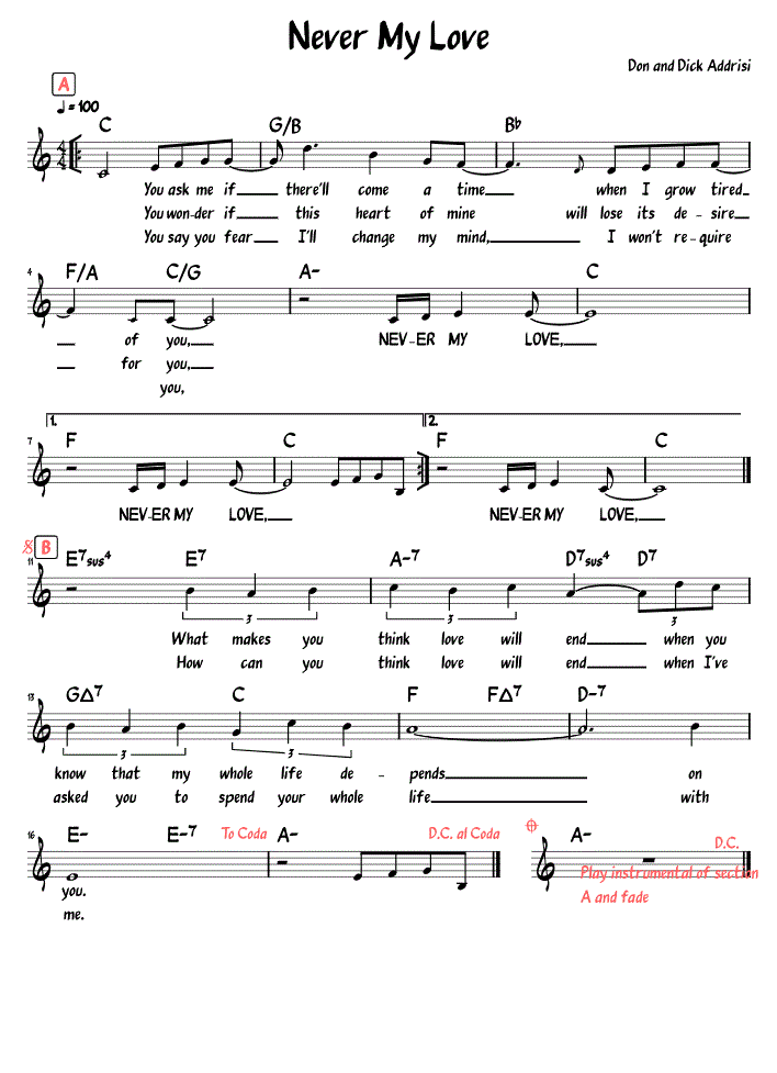 Sheet Music
